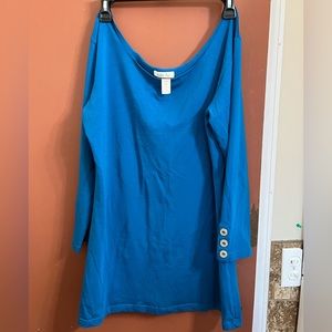 Matilda Jane Blue Long Sleeve Shirt Blue XL